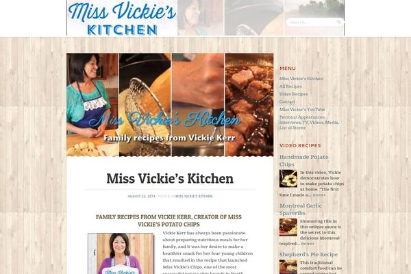 Foodie theme site design template sample