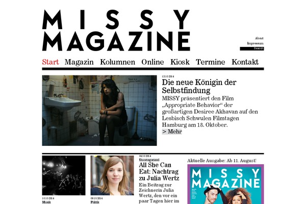 missy-magazine.de site used Missy