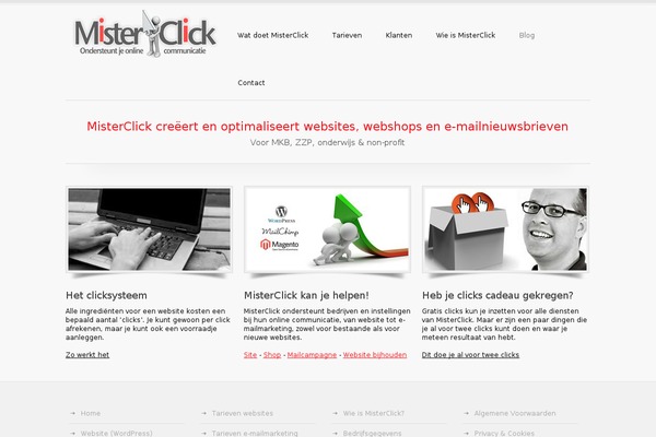 misterclick.nl site used Granda