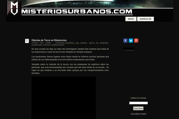 misteriosurbanos.com site used Replenish