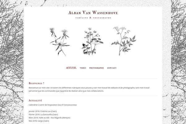 Twenty Twelve theme site design template sample