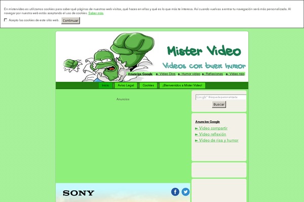 mistervideo.es site used Mistervideo