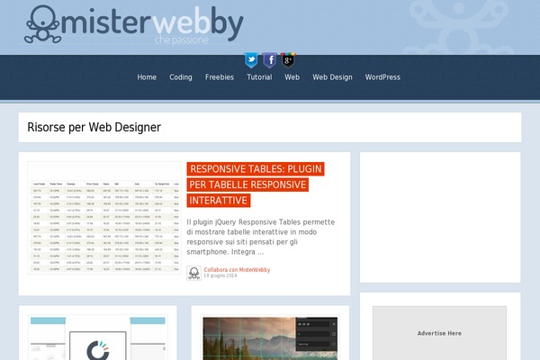 misterwebby.com site used Wp-starter