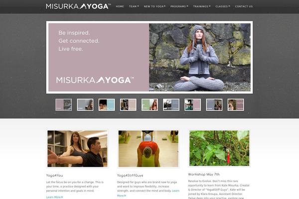 misurkayoga.com site used Highlight_v123