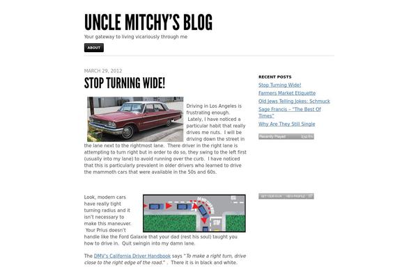 mitchy.com site used Blaskan