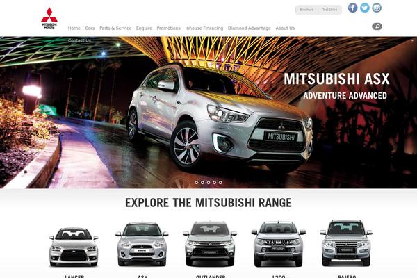 mitsubishijamaica.com site used Mitsubishi