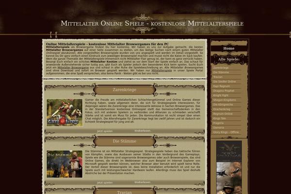 mittelalterbrowsergames.com site used Mittelalterbrowsergame