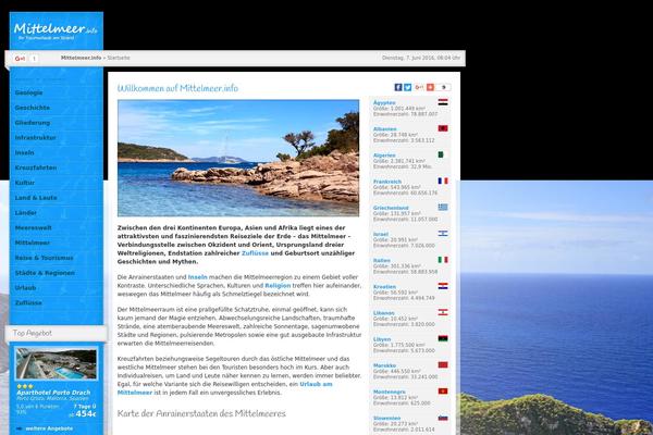 mittelmeer.info theme websites examples