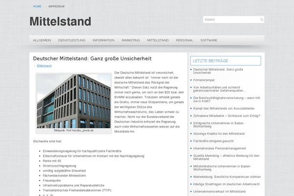 mittelstandsguerilla.de site used Central_grey