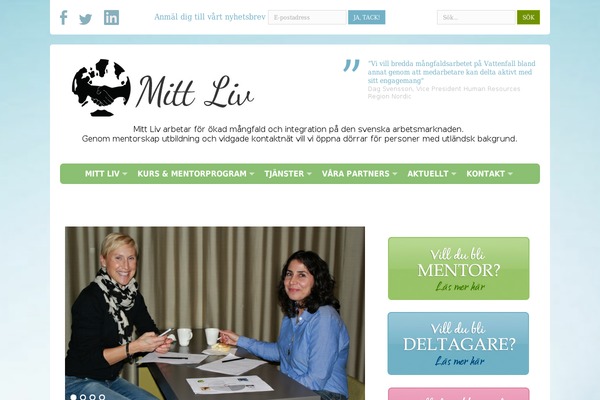 mittliv.com site used Mittliv.com