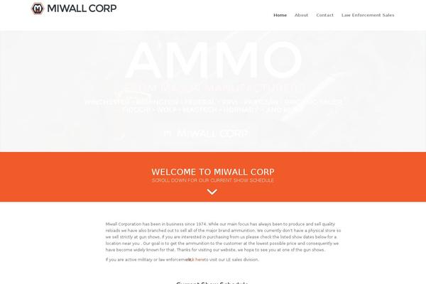 miwallcorp.com site used Enfold-2