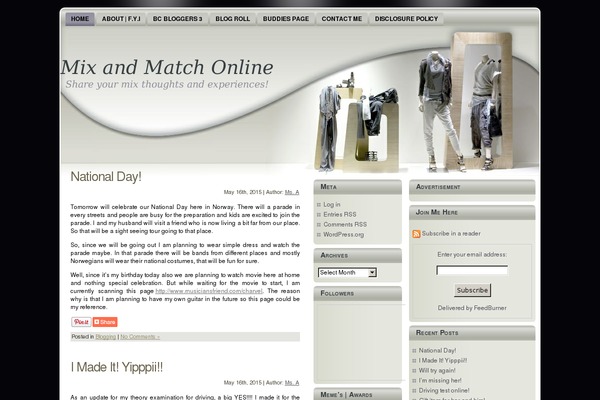 mixandmatchonline.info site used Wp_boutique