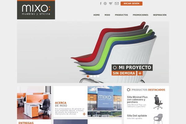mixo.cl site used Mixo