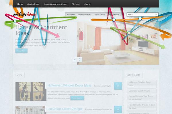 Fresco theme site design template sample