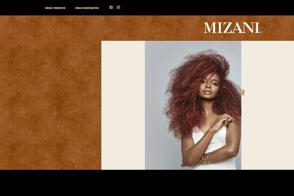 mizani.fr site used Mizani2012