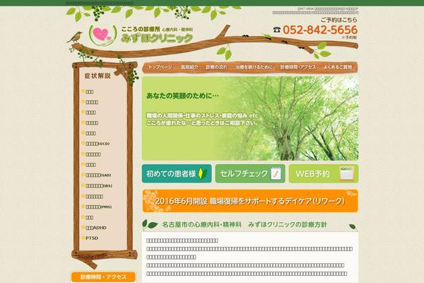 mizuhoclinic.com site used Mizuho