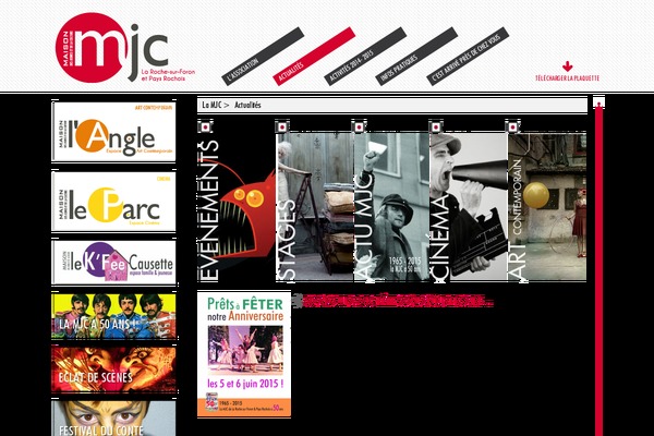 mjc-larochesurforon.fr site used Jcdev