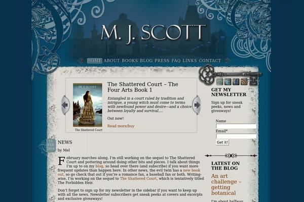 mjscott.net site used Mjscott-theme