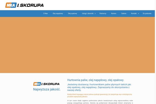 mkajskorupa.pl site used Mkaskorupa