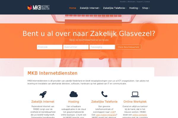 mkbinternetdiensten.nl site used Mkb