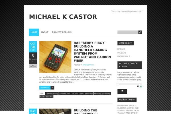 mkcastor.com site used BoldR Lite