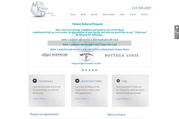 mkddentistry.com site used Wpheal