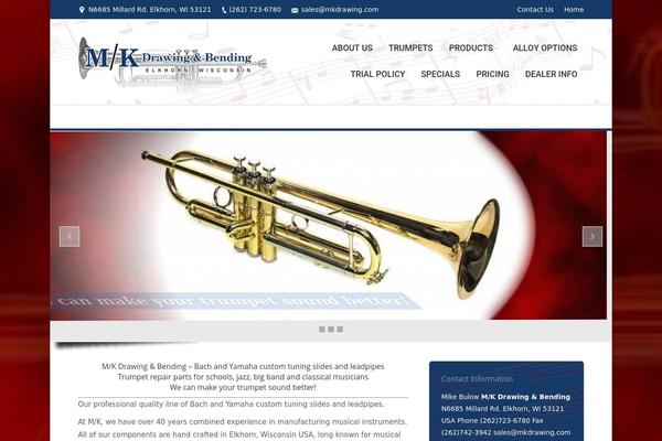 The7 theme site design template sample