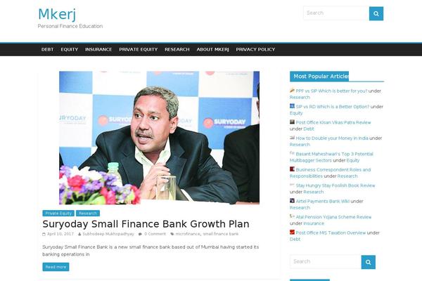 ColorMag theme site design template sample