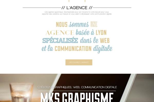 mksgraphisme.fr site used Mks