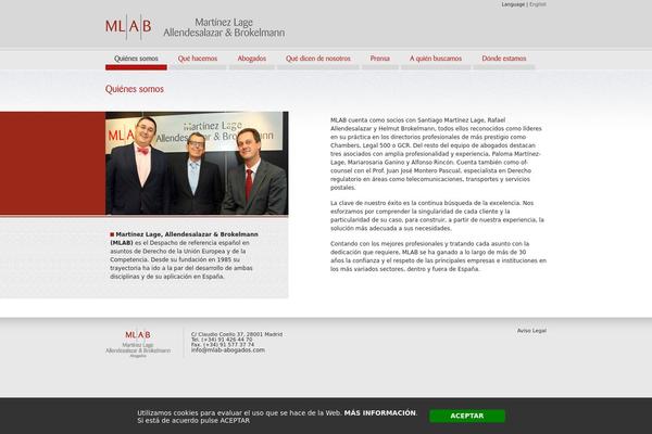 mlab theme websites examples