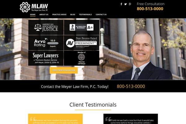 mlaw theme websites examples