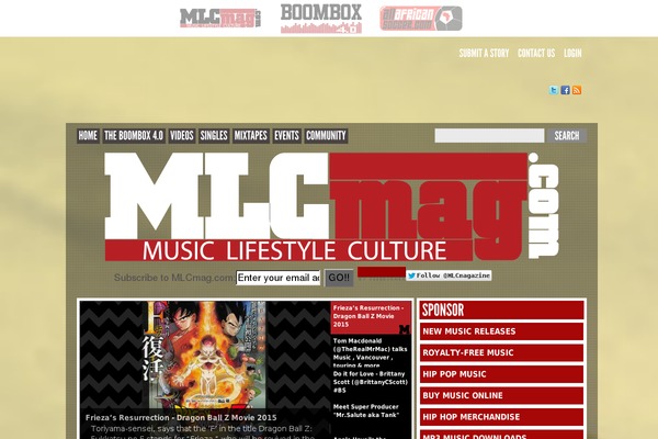 Magzimus theme site design template sample