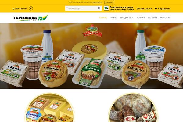 Divi theme site design template sample