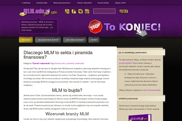 mlm.edu.pl site used Cherrytruffle