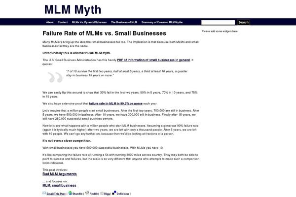 mlmmyth.org site used Mlmmyth