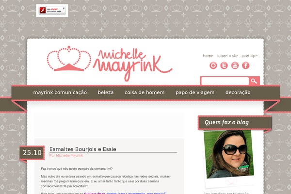 Michelle theme site design template sample