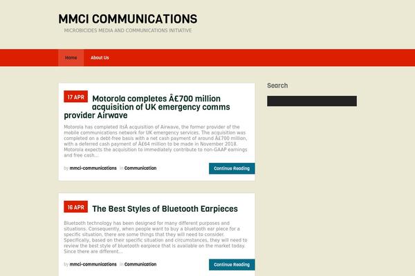 mmci-communications.org site used Milesteonlux