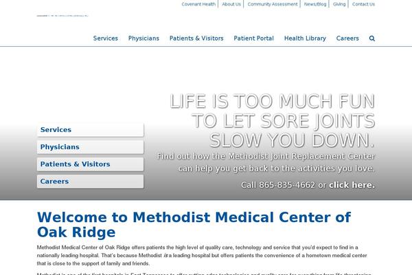 mmcoakridge.com site used Methodist