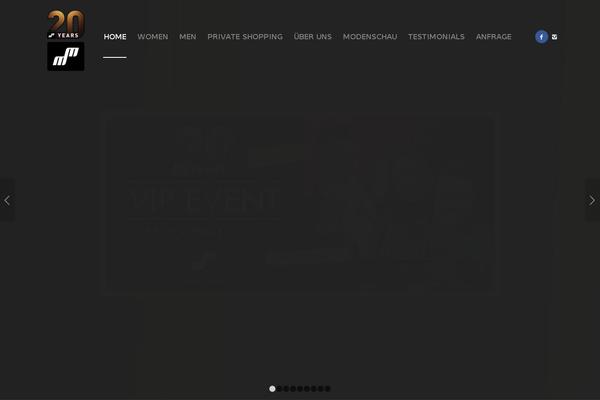 Mm theme site design template sample