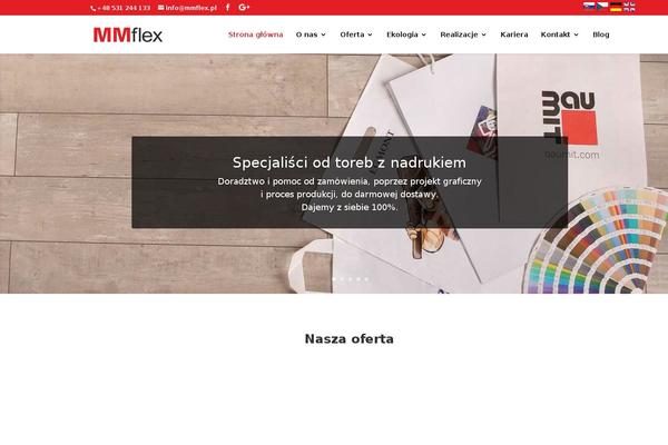 mmflex.pl site used Divi307