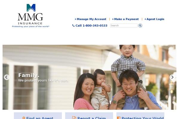 mmgins.com site used Mmg-insurance-theme