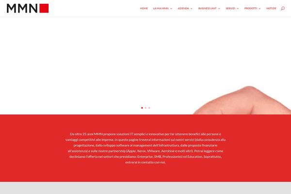 Divi Child theme site design template sample