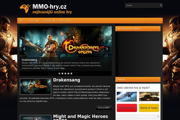 mmo-hry.cz site used Mmo_hry