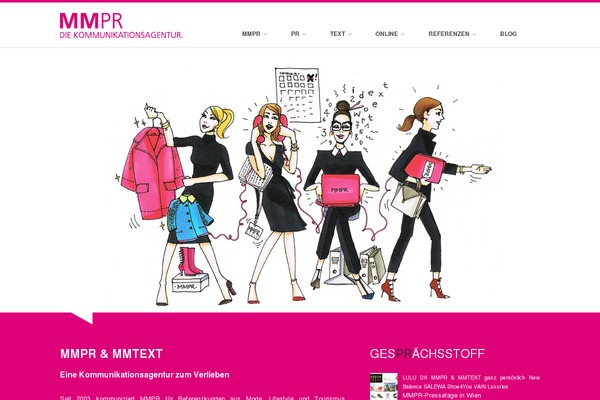 mmpr-agentur.com site used Mmtext