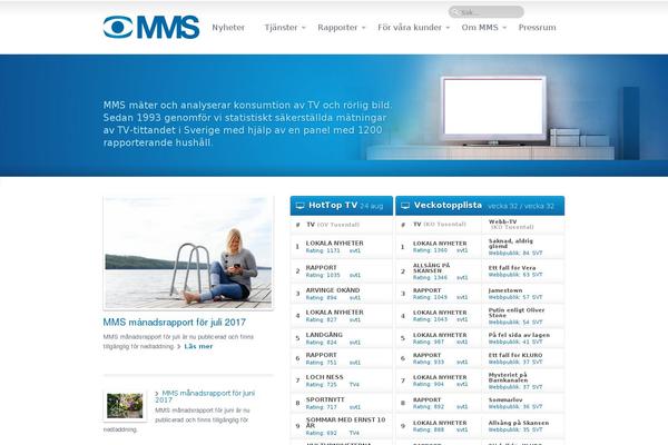mms.se site used Mms-theme