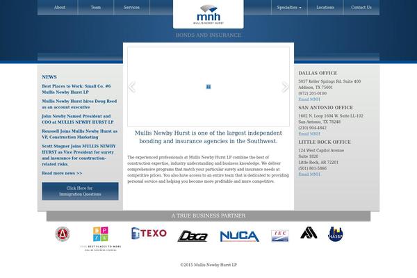 mnhins.com site used Mnhtheme