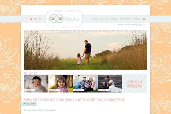 Prophoto4 theme site design template sample