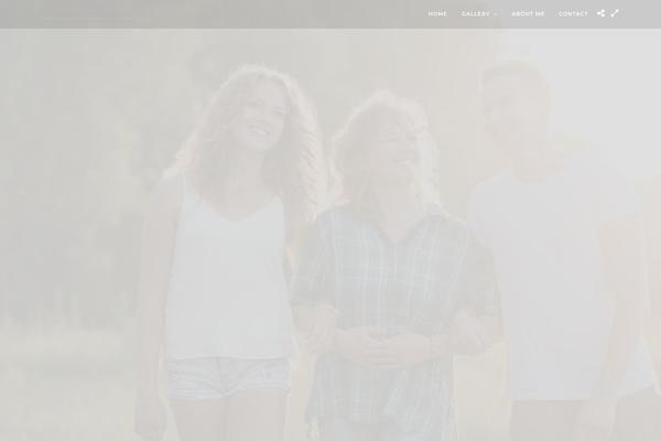 Photography theme site design template sample