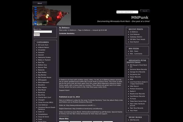 Twilight theme site design template sample