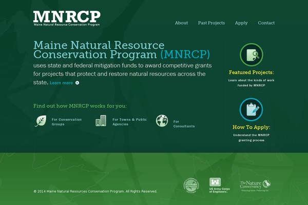 mnrcp.org site used Mainenatureconservancy